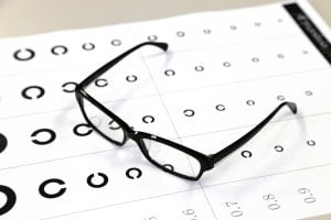 ランドルト環と眼鏡